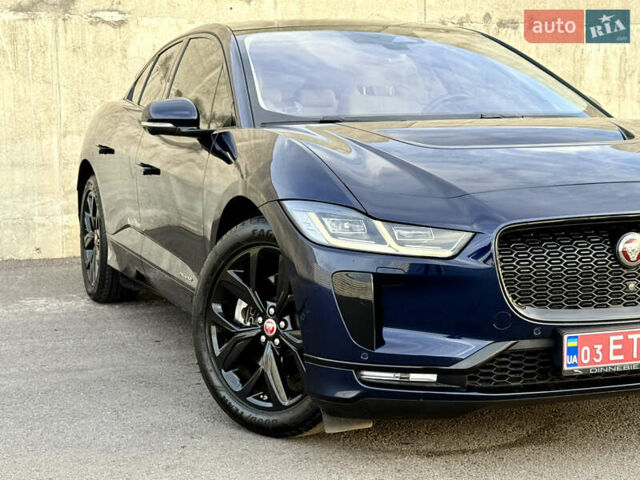 Синий Ягуар I-Pace, объемом двигателя 0 л и пробегом 19 тыс. км за 33999 $, фото 2 на Automoto.ua