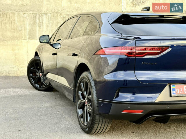 Синий Ягуар I-Pace, объемом двигателя 0 л и пробегом 19 тыс. км за 33999 $, фото 13 на Automoto.ua