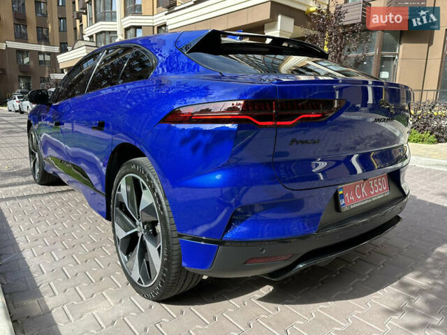 Синий Ягуар I-Pace, объемом двигателя 0 л и пробегом 69 тыс. км за 38900 $, фото 9 на Automoto.ua