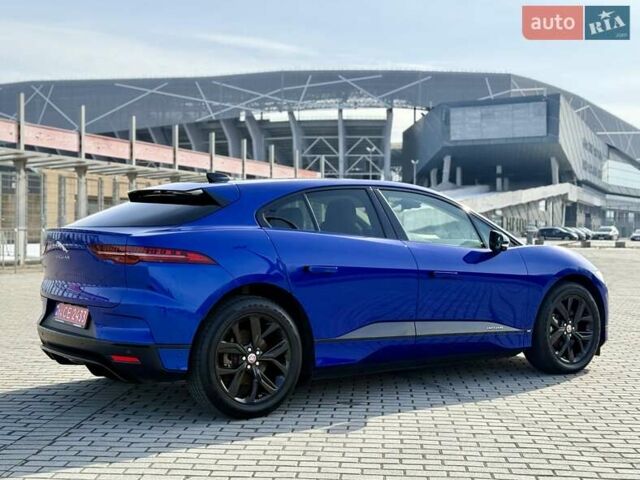 Синий Ягуар I-Pace, объемом двигателя 0 л и пробегом 84 тыс. км за 30900 $, фото 26 на Automoto.ua