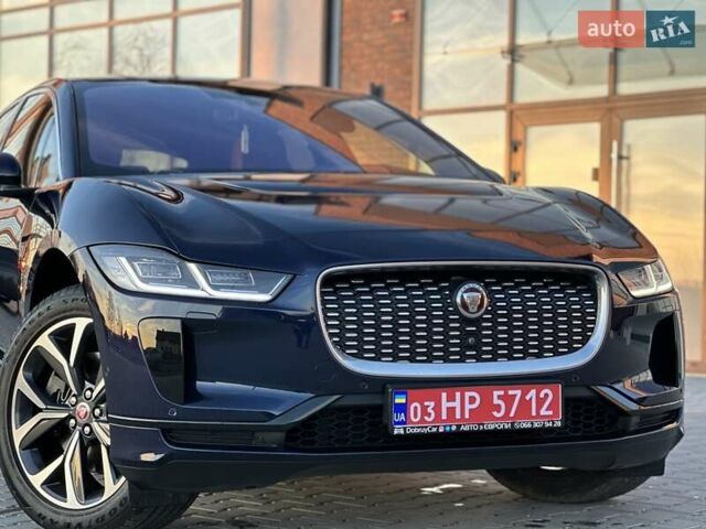 Синий Ягуар I-Pace, объемом двигателя 0 л и пробегом 81 тыс. км за 29500 $, фото 25 на Automoto.ua