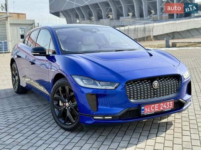 Синий Ягуар I-Pace, объемом двигателя 0 л и пробегом 84 тыс. км за 30900 $, фото 2 на Automoto.ua