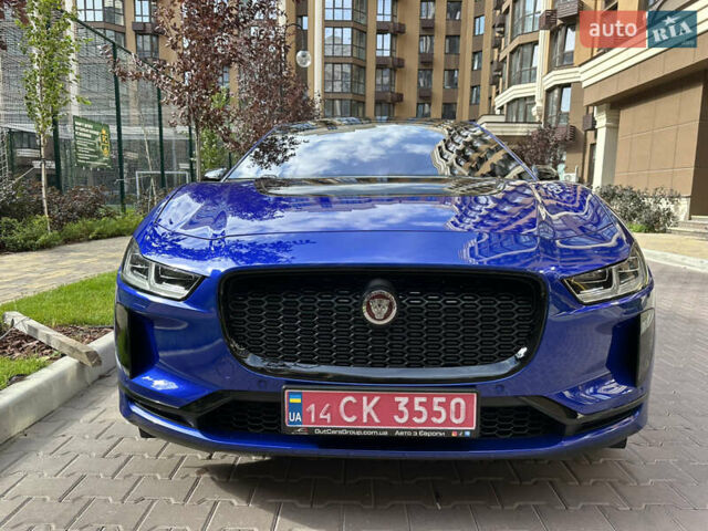 Синий Ягуар I-Pace, объемом двигателя 0 л и пробегом 69 тыс. км за 38900 $, фото 4 на Automoto.ua