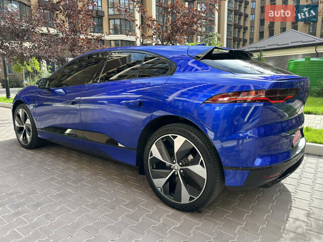 Синий Ягуар I-Pace, объемом двигателя 0 л и пробегом 69 тыс. км за 38900 $, фото 7 на Automoto.ua
