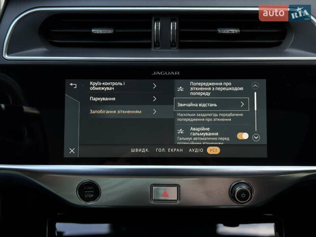 Синий Ягуар I-Pace, объемом двигателя 0 л и пробегом 65 тыс. км за 32700 $, фото 86 на Automoto.ua