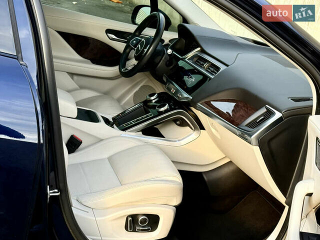 Синий Ягуар I-Pace, объемом двигателя 0 л и пробегом 19 тыс. км за 33999 $, фото 33 на Automoto.ua