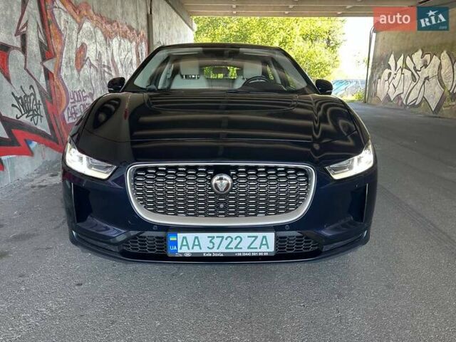 Синий Ягуар I-Pace, объемом двигателя 0 л и пробегом 82 тыс. км за 33900 $, фото 1 на Automoto.ua