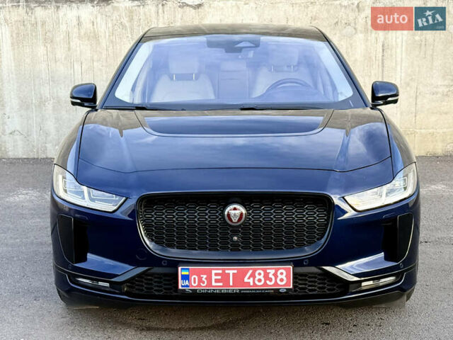 Синий Ягуар I-Pace, объемом двигателя 0 л и пробегом 19 тыс. км за 33999 $, фото 4 на Automoto.ua