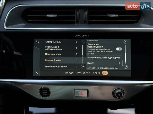 Синий Ягуар I-Pace, объемом двигателя 0 л и пробегом 65 тыс. км за 32700 $, фото 89 на Automoto.ua