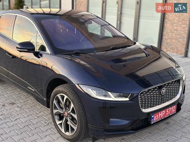 Синий Ягуар I-Pace, объемом двигателя 0 л и пробегом 81 тыс. км за 29500 $, фото 27 на Automoto.ua