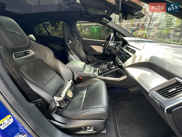 Синий Ягуар I-Pace, объемом двигателя 0 л и пробегом 69 тыс. км за 38900 $, фото 23 на Automoto.ua