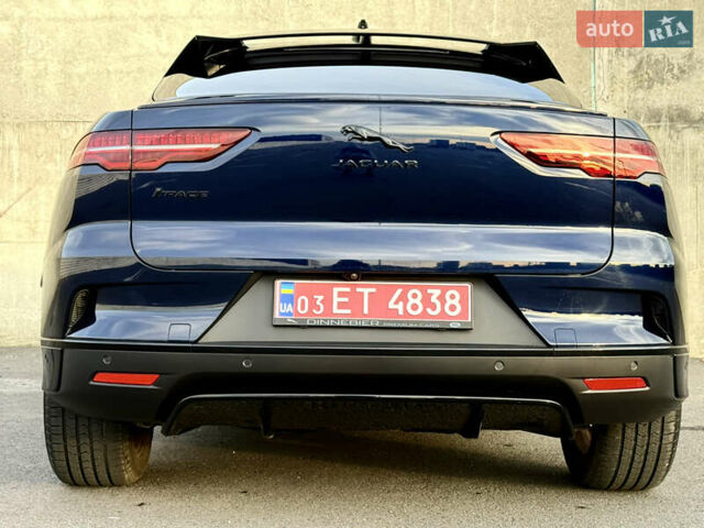 Синий Ягуар I-Pace, объемом двигателя 0 л и пробегом 19 тыс. км за 33999 $, фото 14 на Automoto.ua