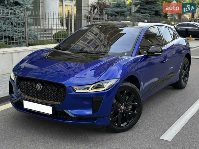 Синий Ягуар I-Pace, объемом двигателя 0 л и пробегом 65 тыс. км за 32700 $, фото 7 на Automoto.ua
