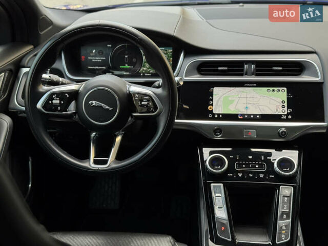 Синий Ягуар I-Pace, объемом двигателя 0 л и пробегом 65 тыс. км за 32700 $, фото 32 на Automoto.ua