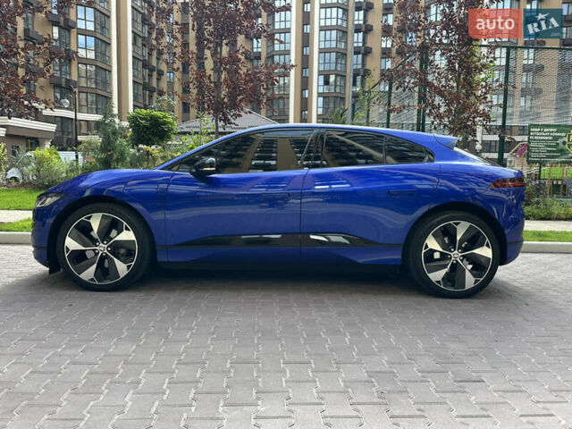 Синий Ягуар I-Pace, объемом двигателя 0 л и пробегом 69 тыс. км за 38900 $, фото 5 на Automoto.ua