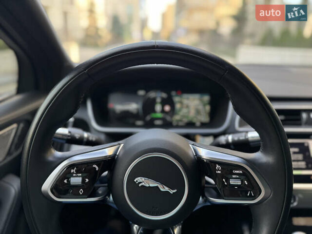 Синий Ягуар I-Pace, объемом двигателя 0 л и пробегом 65 тыс. км за 32700 $, фото 41 на Automoto.ua