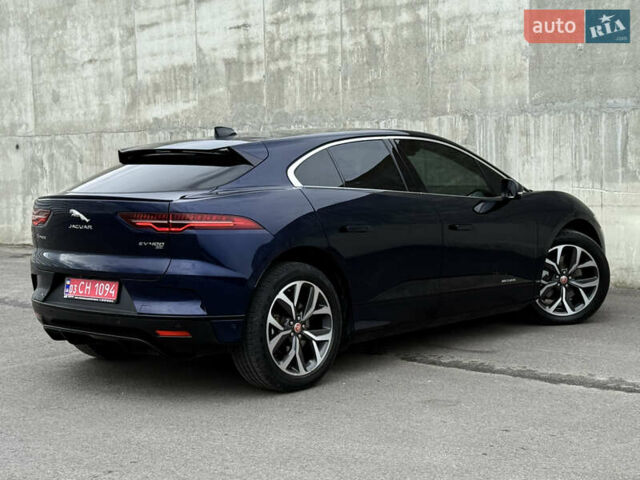 Синий Ягуар I-Pace, объемом двигателя 0 л и пробегом 38 тыс. км за 36320 $, фото 15 на Automoto.ua