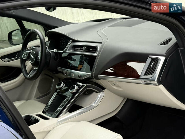 Синий Ягуар I-Pace, объемом двигателя 0 л и пробегом 38 тыс. км за 36320 $, фото 29 на Automoto.ua