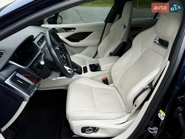 Синий Ягуар I-Pace, объемом двигателя 0 л и пробегом 38 тыс. км за 36320 $, фото 32 на Automoto.ua