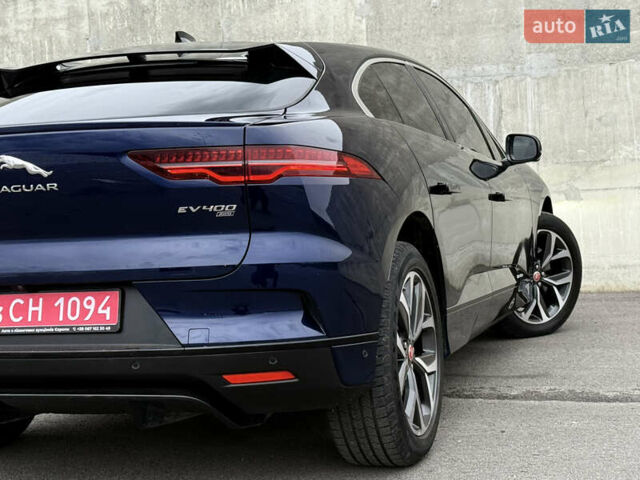 Синий Ягуар I-Pace, объемом двигателя 0 л и пробегом 38 тыс. км за 36320 $, фото 17 на Automoto.ua