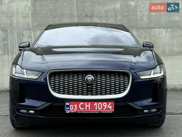 Синий Ягуар I-Pace, объемом двигателя 0 л и пробегом 38 тыс. км за 36320 $, фото 2 на Automoto.ua