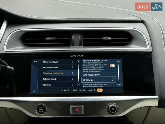 Синий Ягуар I-Pace, объемом двигателя 0 л и пробегом 38 тыс. км за 36320 $, фото 45 на Automoto.ua