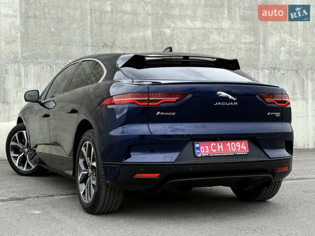 Синий Ягуар I-Pace, объемом двигателя 0 л и пробегом 38 тыс. км за 36320 $, фото 10 на Automoto.ua