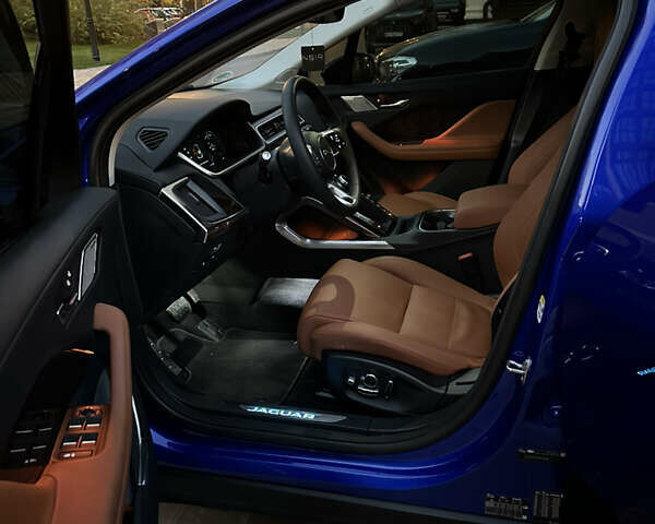 Синий Ягуар I-Pace, объемом двигателя 0 л и пробегом 25 тыс. км за 45100 $, фото 37 на Automoto.ua