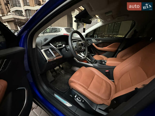Синий Ягуар I-Pace, объемом двигателя 0 л и пробегом 25 тыс. км за 45100 $, фото 16 на Automoto.ua