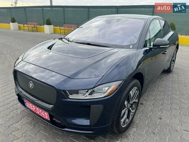 Синий Ягуар I-Pace, объемом двигателя 0 л и пробегом 25 тыс. км за 36499 $, фото 1 на Automoto.ua