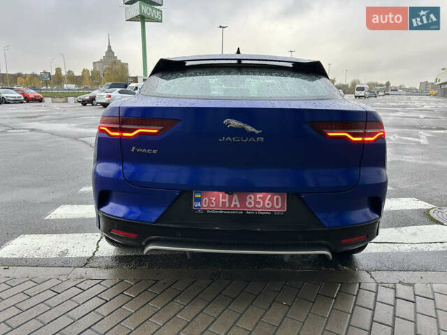 Ягуар I-Pace 2023 в Киеве на Automoto.ua Синий Ягуар I-Pace, объемом двигателя 0 л и пробегом 25 тыс. км за 45500 $, фото 6 на Automoto.ua