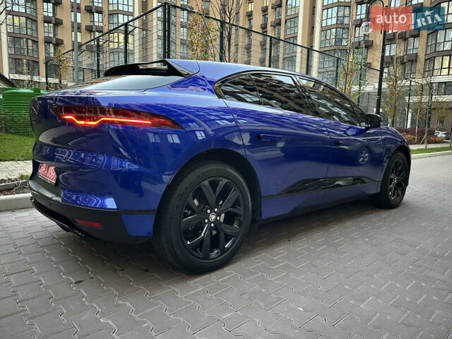 Синий Ягуар I-Pace, объемом двигателя 0 л и пробегом 25 тыс. км за 45100 $, фото 7 на Automoto.ua