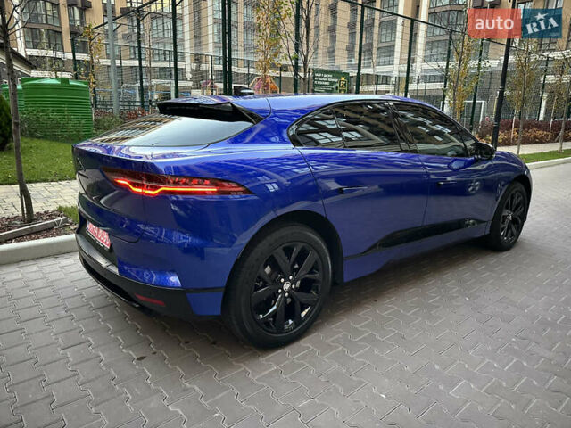 Синий Ягуар I-Pace, объемом двигателя 0 л и пробегом 25 тыс. км за 45100 $, фото 8 на Automoto.ua