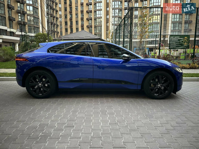 Синий Ягуар I-Pace, объемом двигателя 0 л и пробегом 25 тыс. км за 45100 $, фото 6 на Automoto.ua
