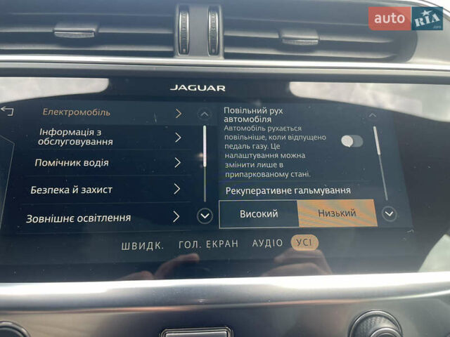 Синий Ягуар I-Pace, объемом двигателя 0 л и пробегом 15 тыс. км за 44990 $, фото 14 на Automoto.ua