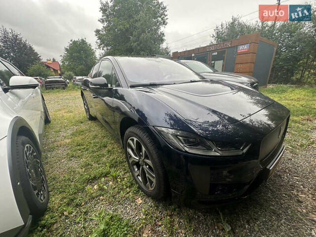 Синий Ягуар I-Pace, объемом двигателя 0 л и пробегом 38 тыс. км за 41900 $, фото 1 на Automoto.ua