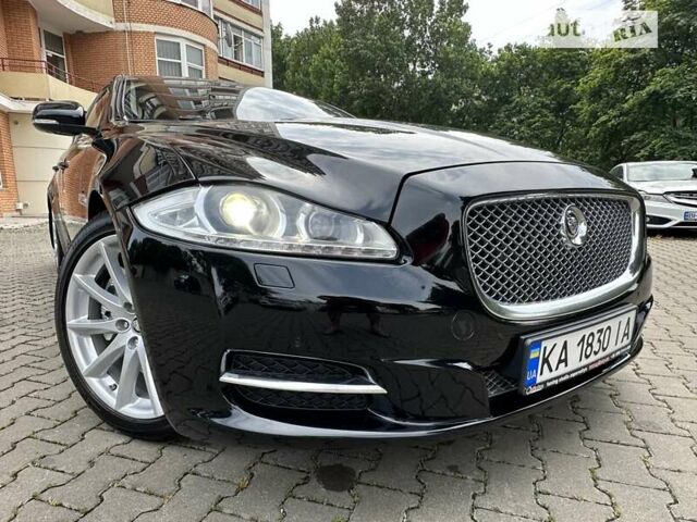 Черный Ягуар XJL, объемом двигателя 5 л и пробегом 174 тыс. км за 16300 $, фото 13 на Automoto.ua