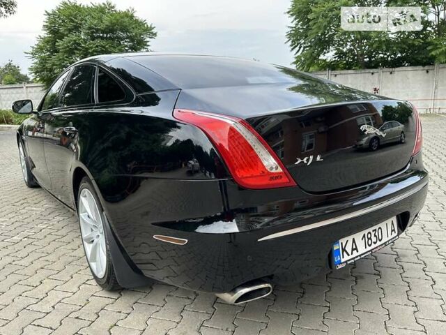 Черный Ягуар XJL, объемом двигателя 5 л и пробегом 174 тыс. км за 16300 $, фото 8 на Automoto.ua