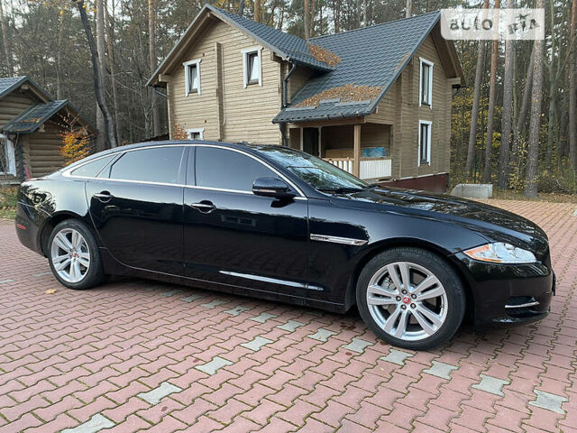 Черный Ягуар XJL, объемом двигателя 3 л и пробегом 137 тыс. км за 23000 $, фото 16 на Automoto.ua