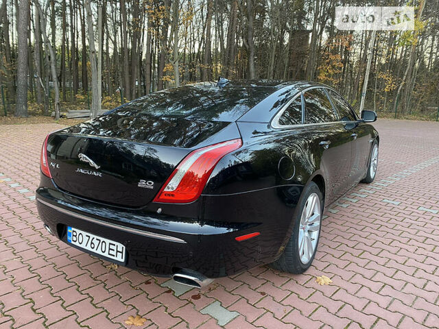 Черный Ягуар XJL, объемом двигателя 3 л и пробегом 137 тыс. км за 23000 $, фото 8 на Automoto.ua