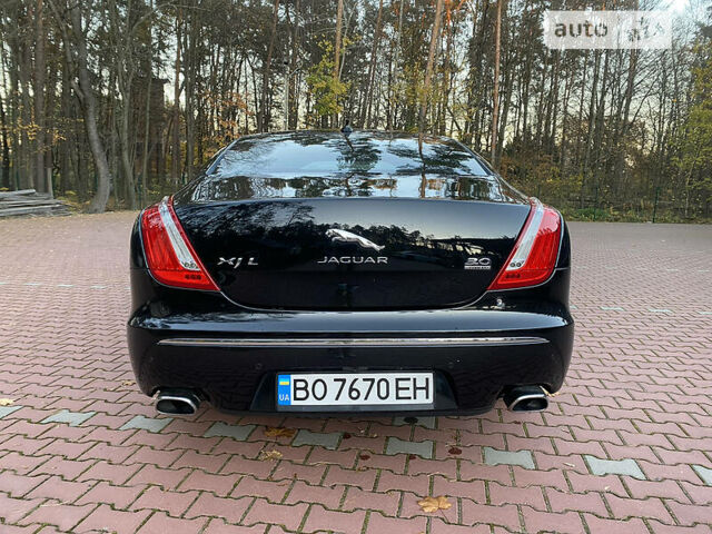 Черный Ягуар XJL, объемом двигателя 3 л и пробегом 137 тыс. км за 23000 $, фото 7 на Automoto.ua