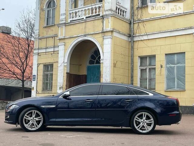 Синій Ягуар XJL, об'ємом двигуна 3 л та пробігом 95 тис. км за 30990 $, фото 8 на Automoto.ua