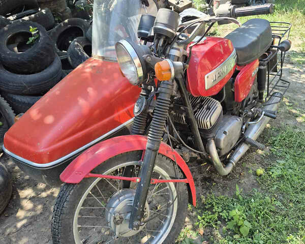 Красный ЯВА 350, объемом двигателя 0.35 л и пробегом 20 тыс. км за 1500 $, фото 5 на Automoto.ua