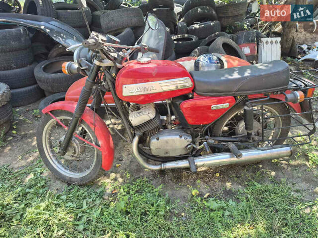 Красный ЯВА 350, объемом двигателя 0.35 л и пробегом 20 тыс. км за 1500 $, фото 1 на Automoto.ua