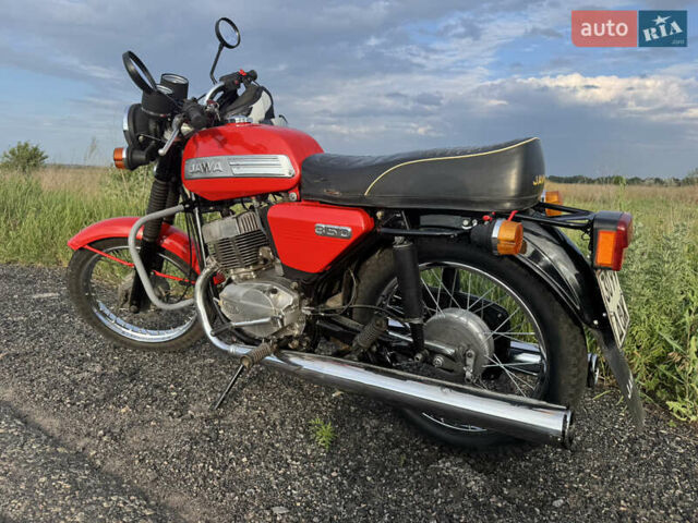 Красный ЯВА 350, объемом двигателя 0.35 л и пробегом 23 тыс. км за 1550 $, фото 17 на Automoto.ua