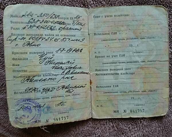 ЯВА 350, объемом двигателя 0 л и пробегом 30 тыс. км за 1000 $, фото 32 на Automoto.ua