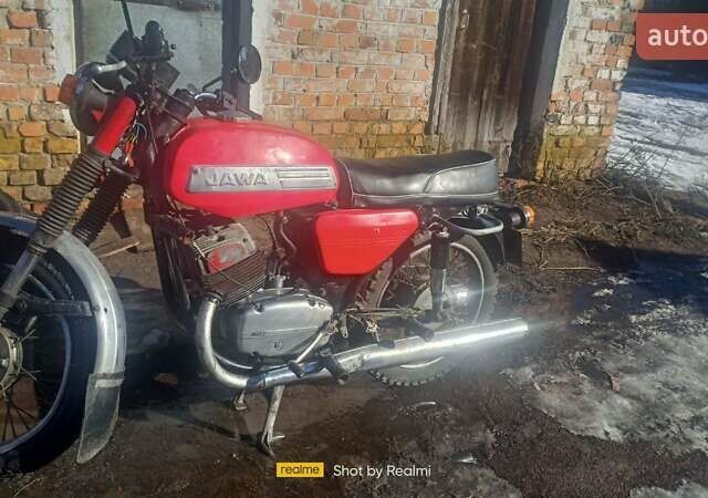 Красный ЯВА 633, объемом двигателя 0.35 л и пробегом 20 тыс. км за 313 $, фото 5 на Automoto.ua