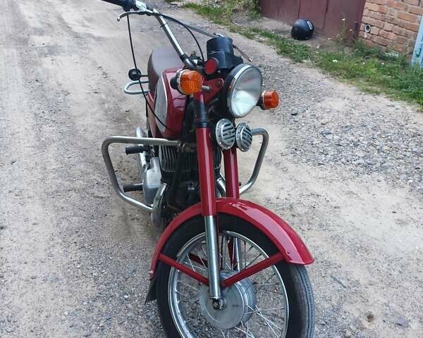 Красный ЯВА 634, объемом двигателя 0.34 л и пробегом 72 тыс. км за 1400 $, фото 5 на Automoto.ua