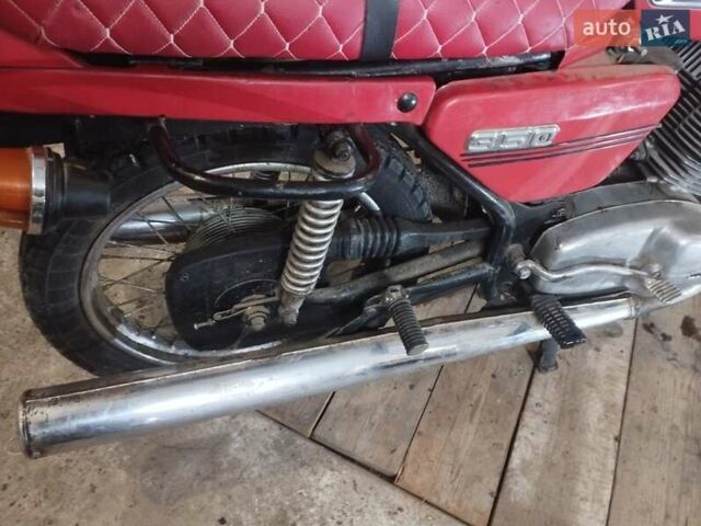 Красный ЯВА 634, объемом двигателя 0.35 л и пробегом 30 тыс. км за 550 $, фото 7 на Automoto.ua