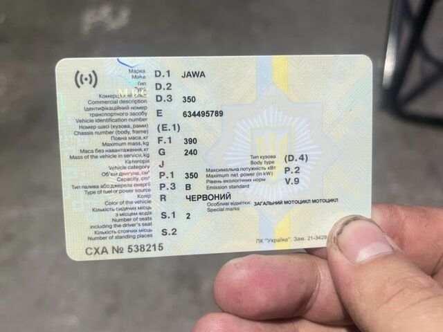 ЯВА 634, объемом двигателя 0 л и пробегом 0 тыс. км за 1533 $, фото 9 на Automoto.ua